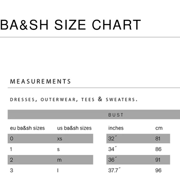 BA&SH black leather skirt NEW NWT size M - Picture 10 of 10